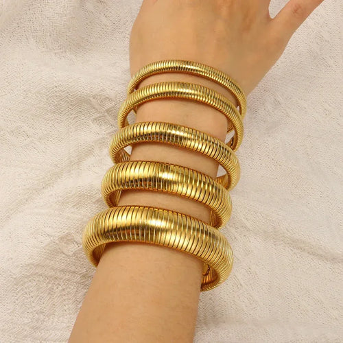 American Titanium Steel Elastic Bracelet - Viexta