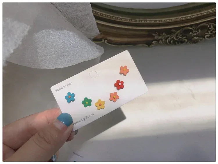 6-piece Set Earrings - Viexta
