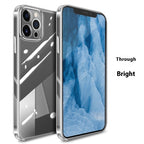 Transparent Glass Fine Hole Drop-resistant iPhone Case