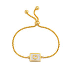 stainless-steel-english-letter-square-gold-bracelet