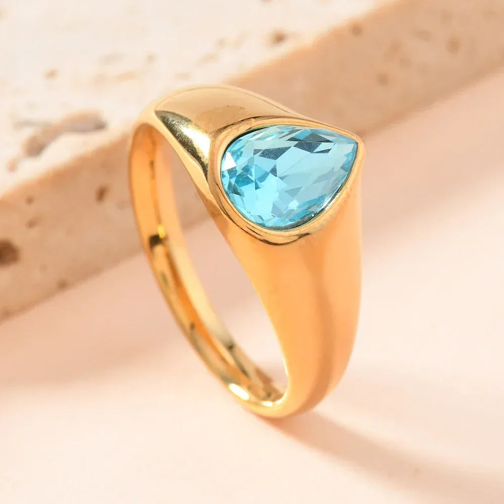 Light Luxury Titanium Steel Ring - Viexta