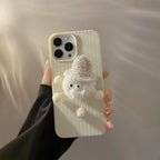 Winter Plush Couple iPhone Case - Viexta