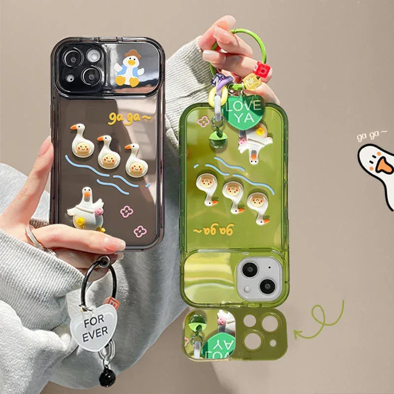 duck-flip-mirror-iphone-case - Viexta