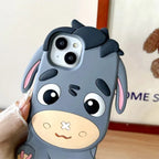 Stereo Cartoon Little Donkey iPhone Case - Viexta