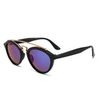 Womens Classic Narrow-Frame Dual-Beam Sunglasses - Viexta