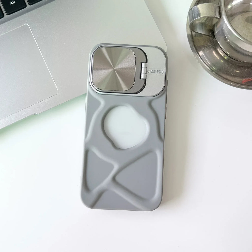 Lens Bracket Magnetic Sucker iPhone Case - Viexta