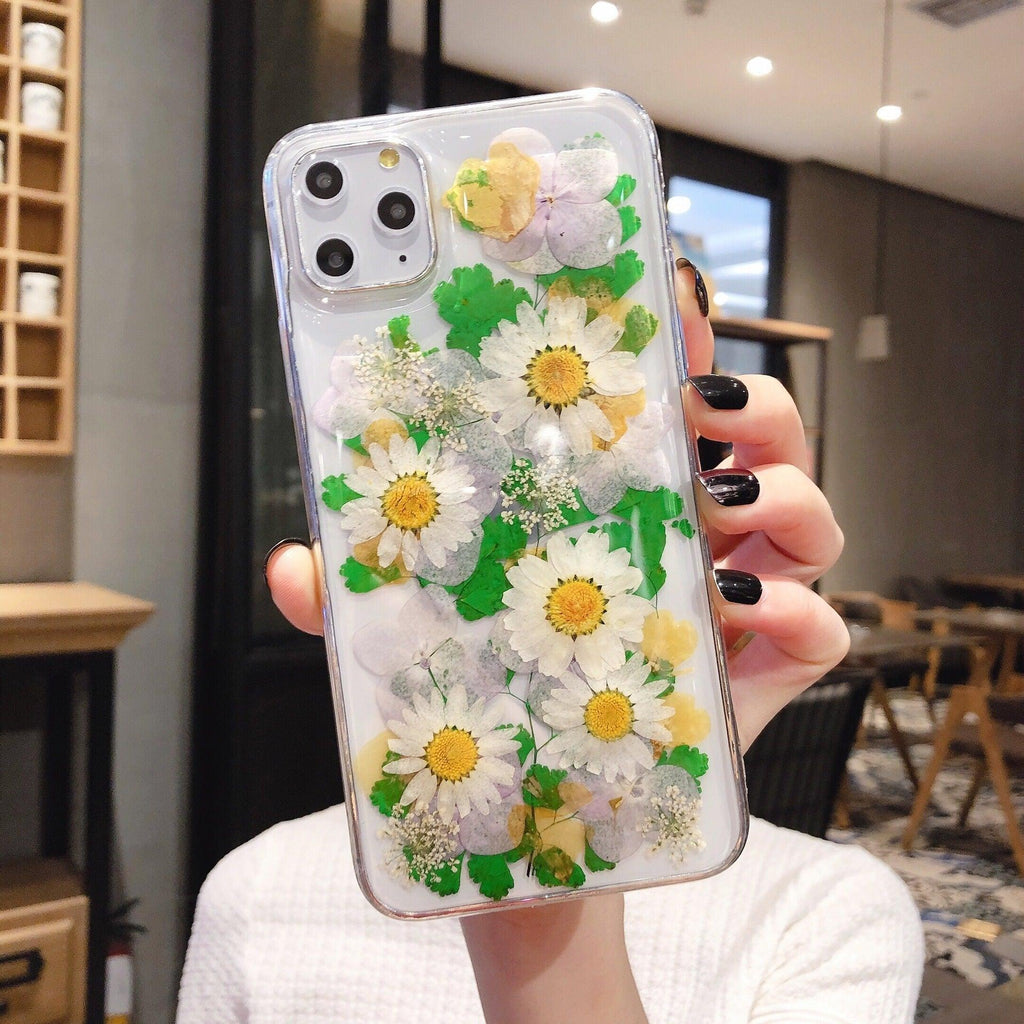Preserved Flower Epoxy Phone Cases for IPhone - Viexta