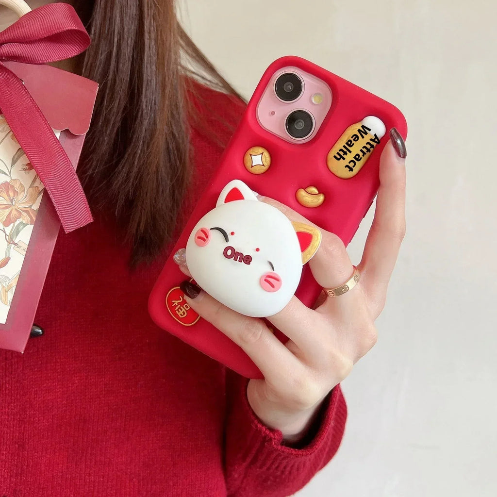 lucky-bracket-festive-new-year-iphone-case - Viexta