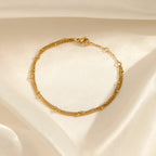 Electroplated Round Bead Stainless Steel For Women