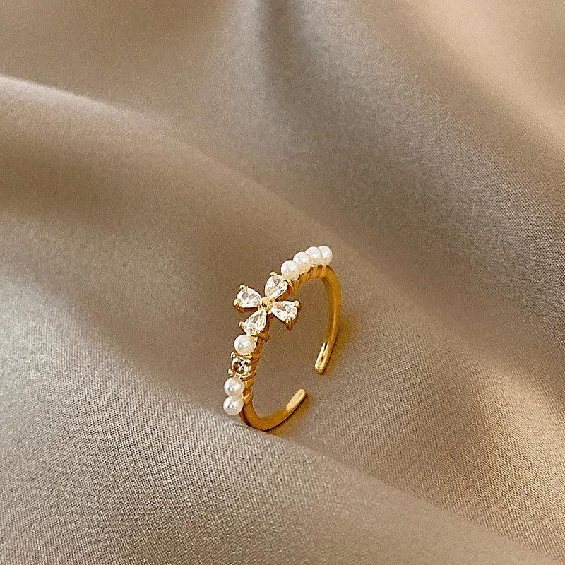 Double Layer Zircon Ring - Viexta