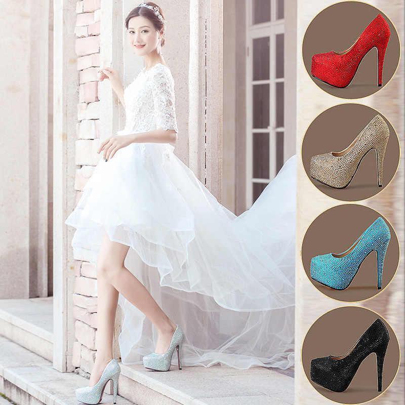 plus-size-crystal-super-high-heels - Viexta