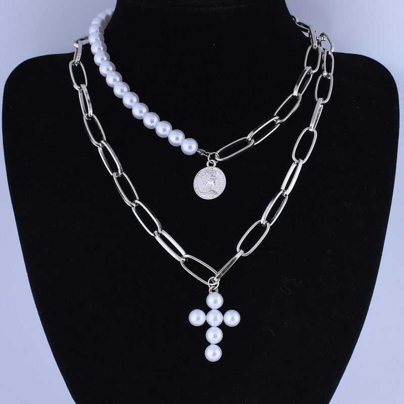 Pearl Love Multi-layer Necklace