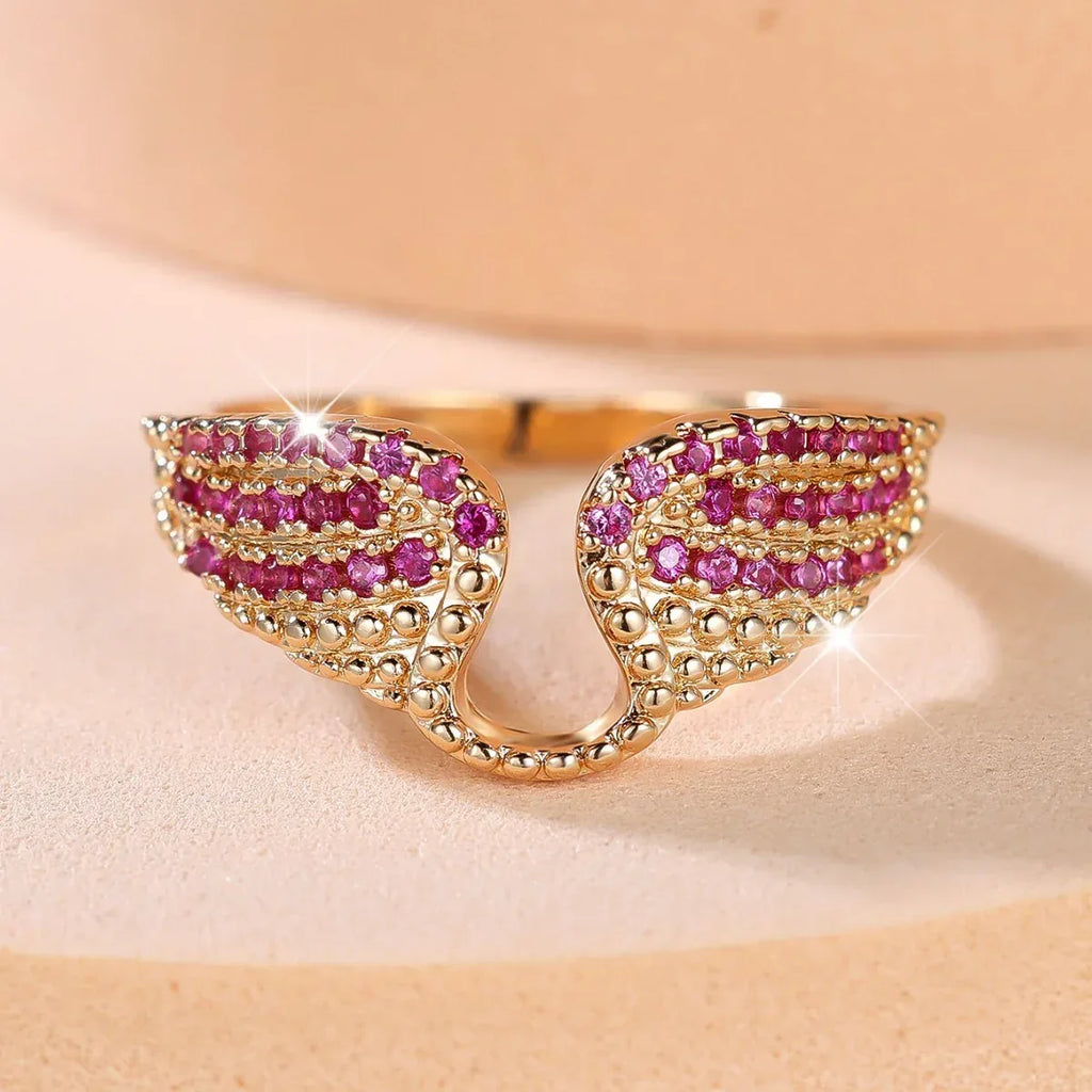 round-wings-unique-ring - Viexta