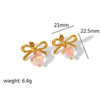 titanium-steel-bowknot-heart-shape-earrings