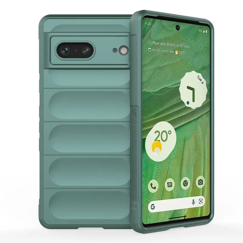 Magic Shield Airbag Goggle Pixel Drop-resistant Phone Case - Viexta