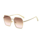 ins-vintage-half-frame-sunglasses - Viexta