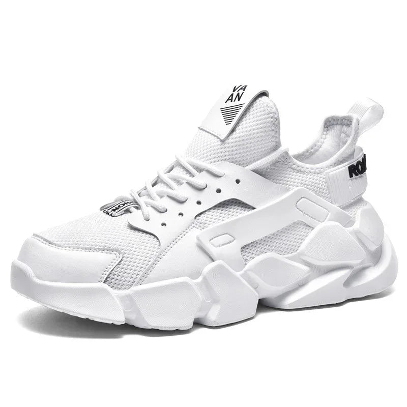 White Shoes Men's Summer Shoes - Viexta