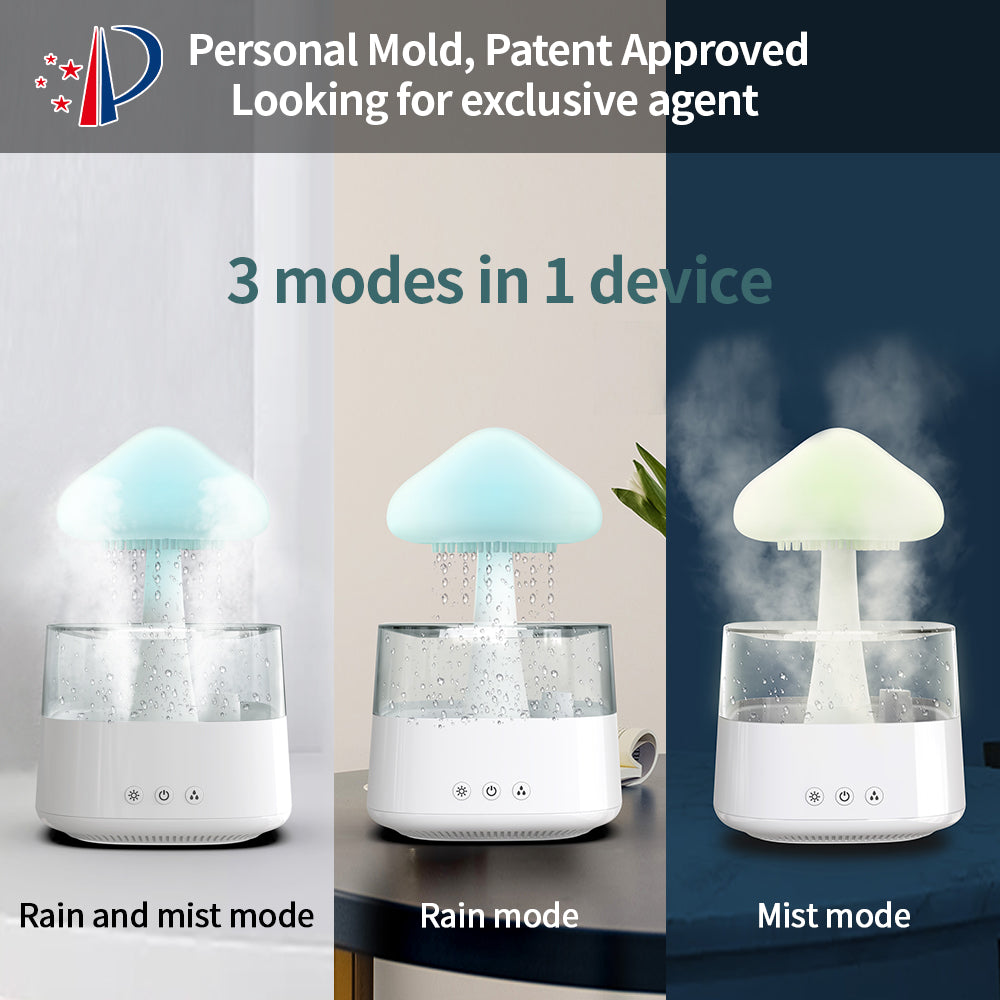 Mushroom Rain Humidifier