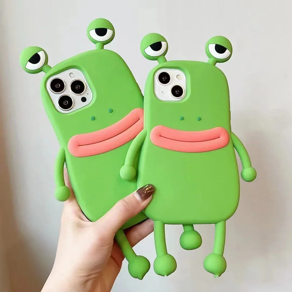 Silicone 3D Frog IPhone Case - Viexta