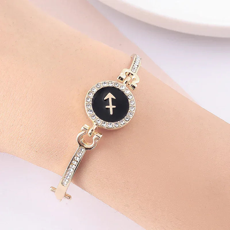 Stainless Steel 12 Constellation Bracelet - Viexta