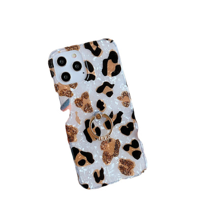 Leopard Print Drop-resistant iPhone Case