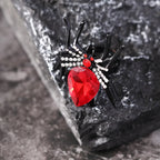 Halloween Spider Ring With Rhinestone - Viexta