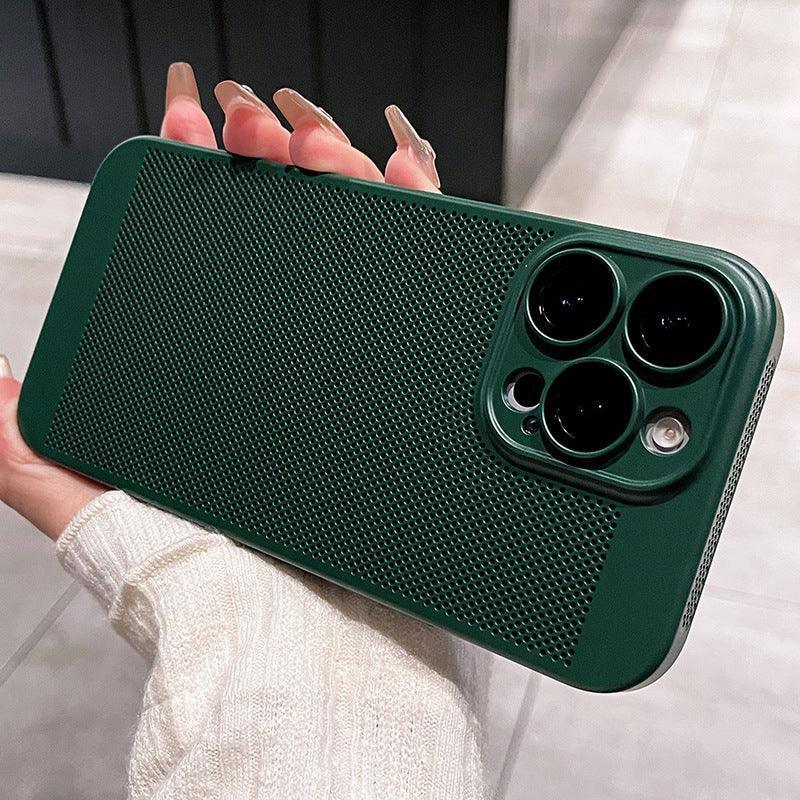 Ultra-thin Breathable With Lens Protector iPhone Case - Viexta