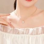 Stainless Steel Rotating Clavicle Necklace - Viexta