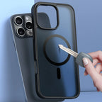 Magnetic Sense Full Cover Transparent iPhone Case - Viexta