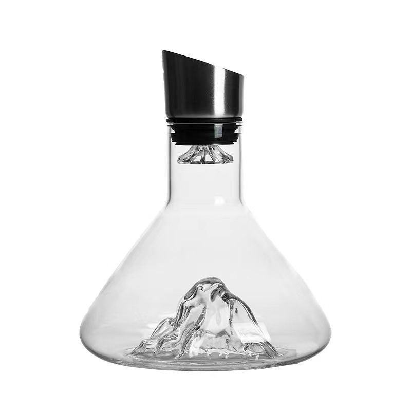 Iceberg Waterfall Crystal Glass Wine
