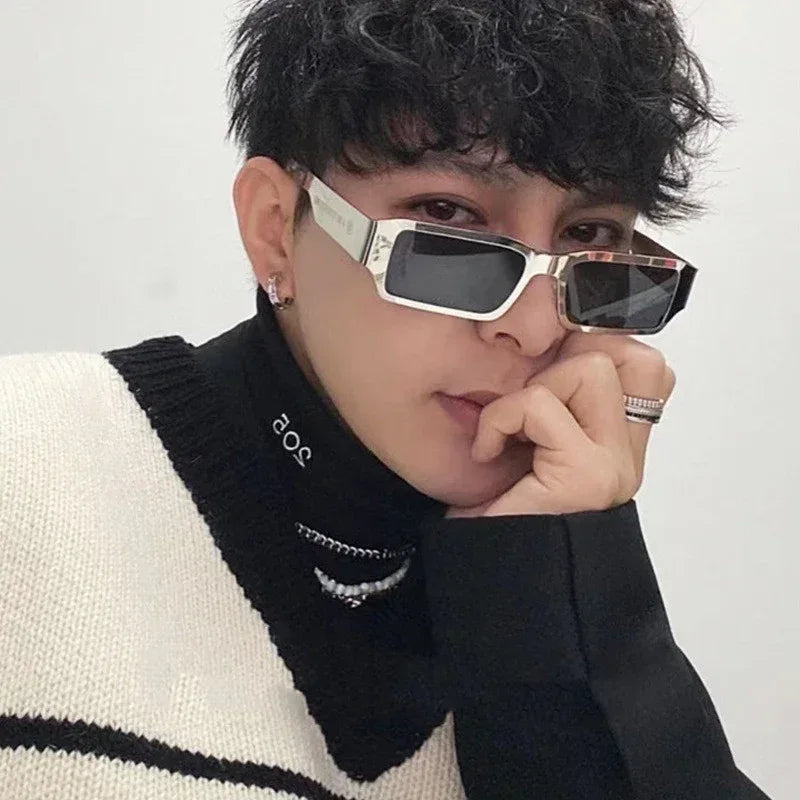 mens-and-womens-retro-punk-rectangular-sunglasses - Viexta