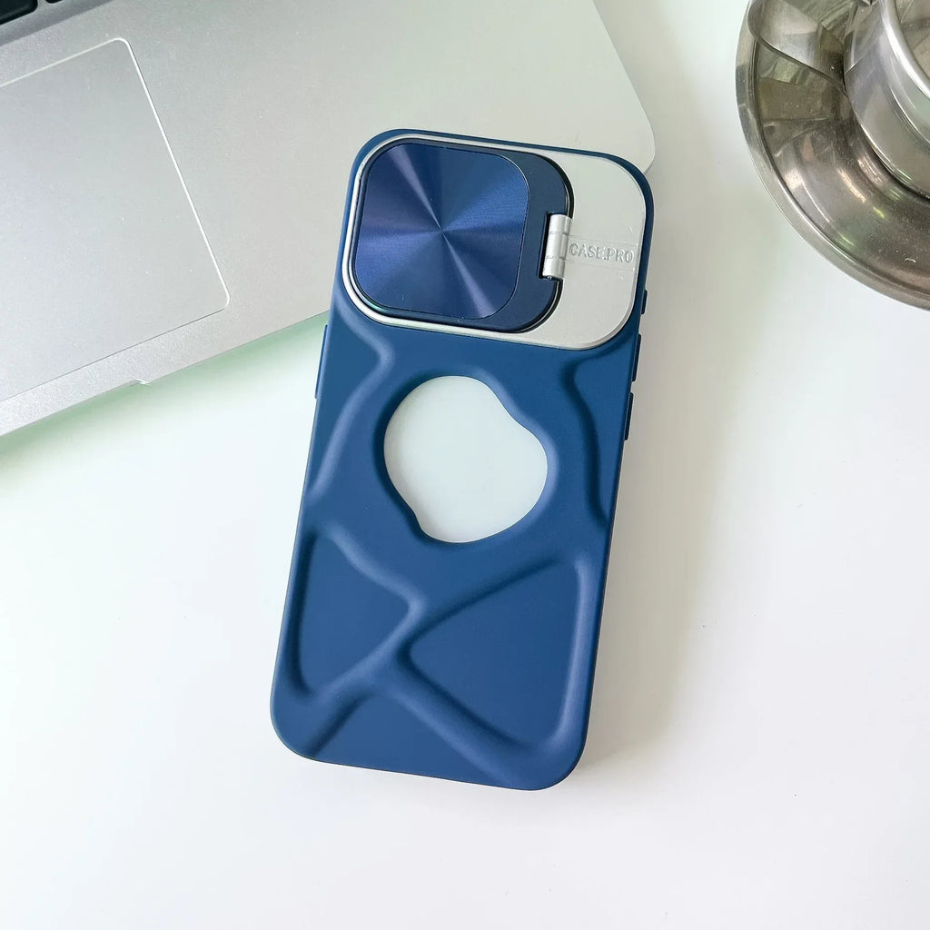 Lens Bracket Magnetic Sucker iPhone Case - Viexta