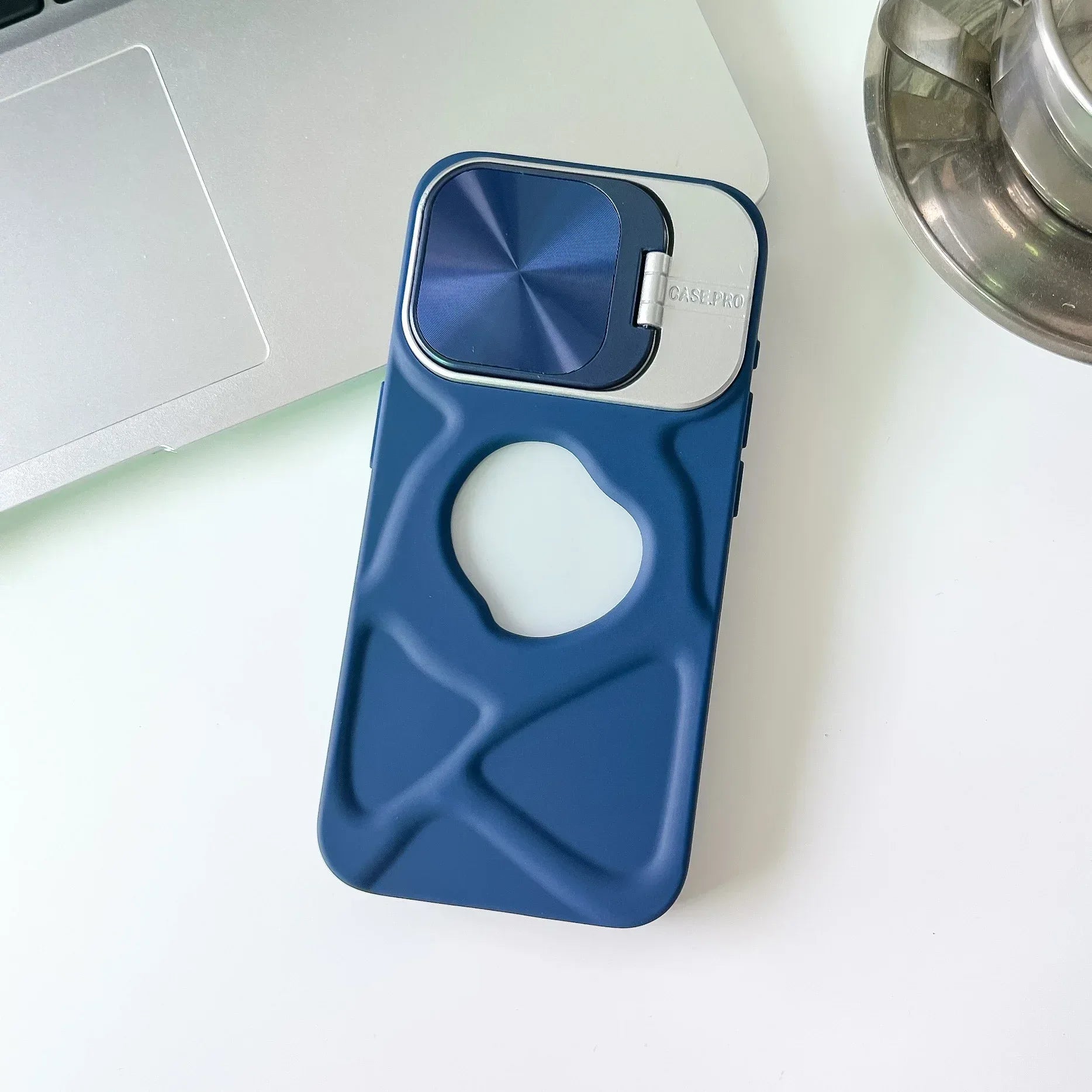 Lens Bracket Magnetic Sucker iPhone Case - Viexta