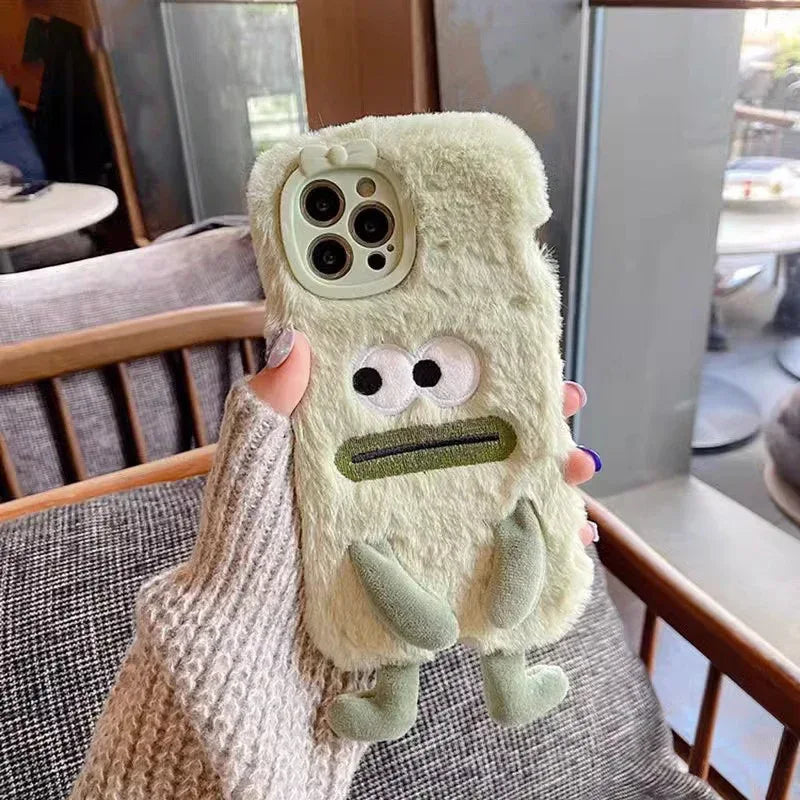 Fashion Purple Plush iPhone Case - Viexta