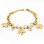 Stainless Steel Heart Bracelet