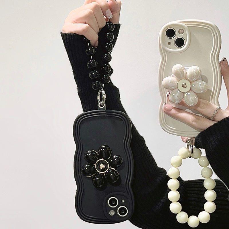 Ladies Temperament Flower Stand iPhone Case - Viexta