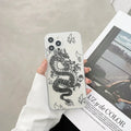 Chinese Dragon Transparent iPhone Case - Viexta