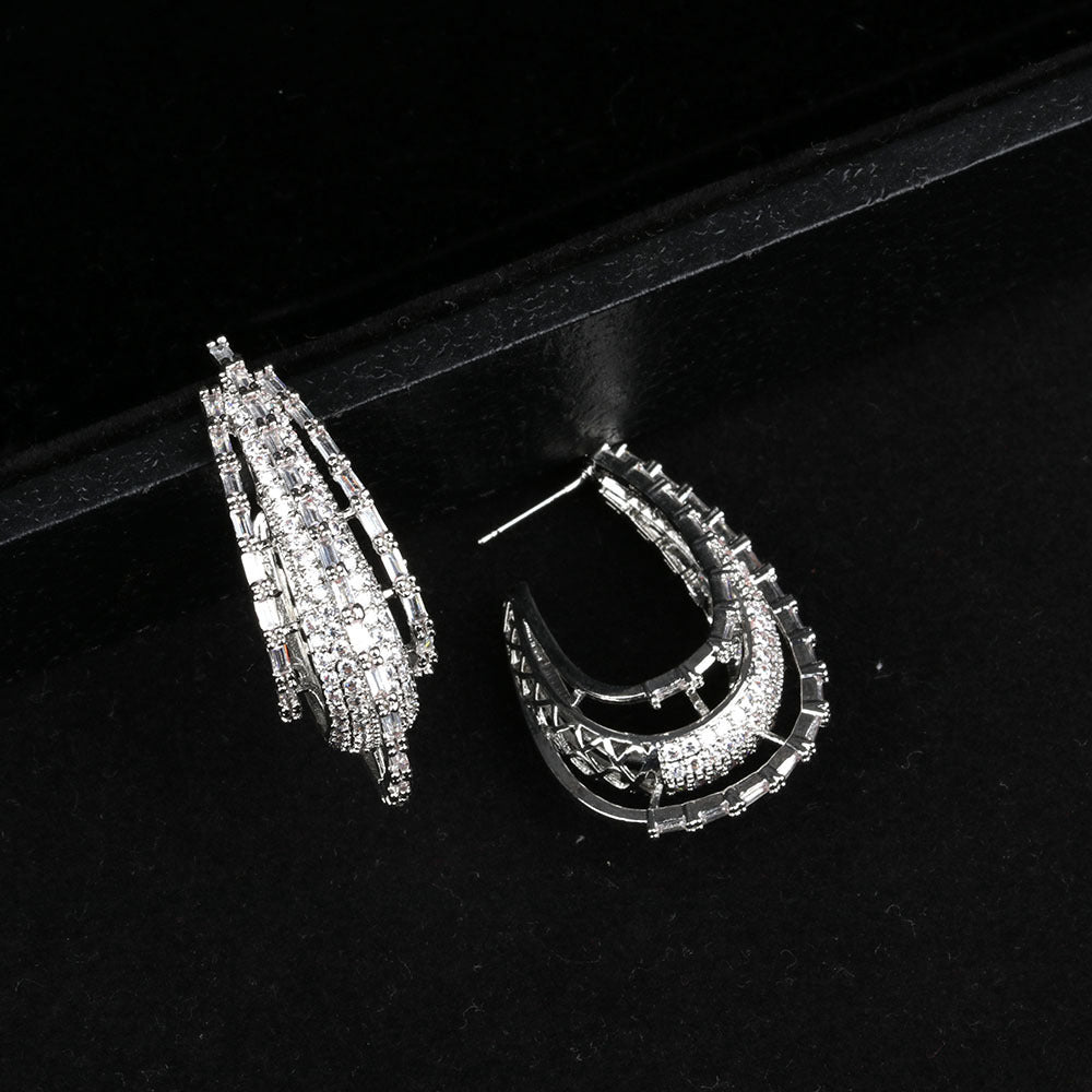 superflash-zircon-multi-layer-three-dimensional-elegant-earring