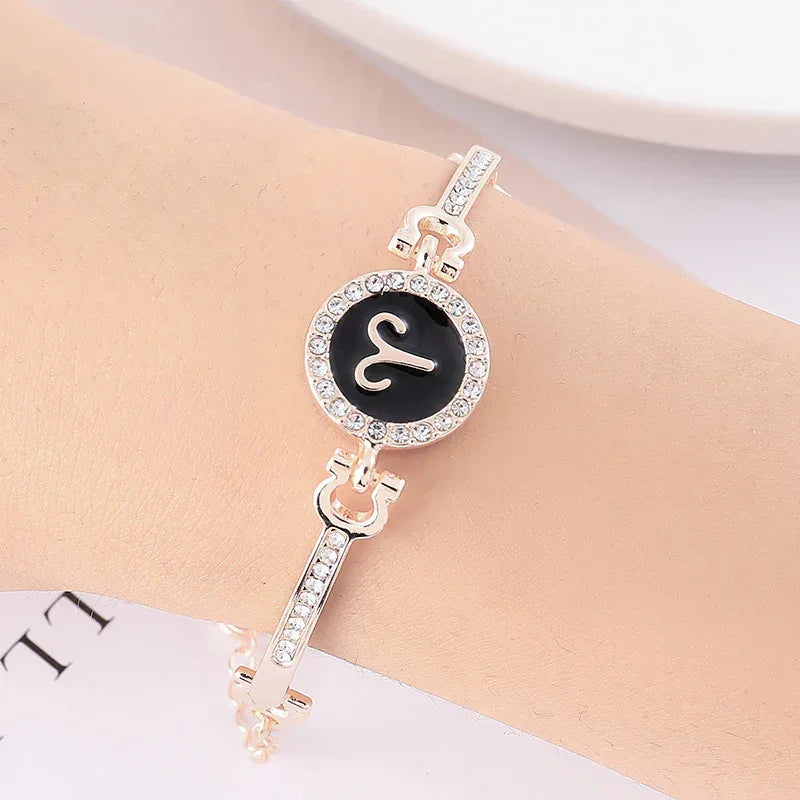 Stainless Steel 12 Constellation Bracelet - Viexta