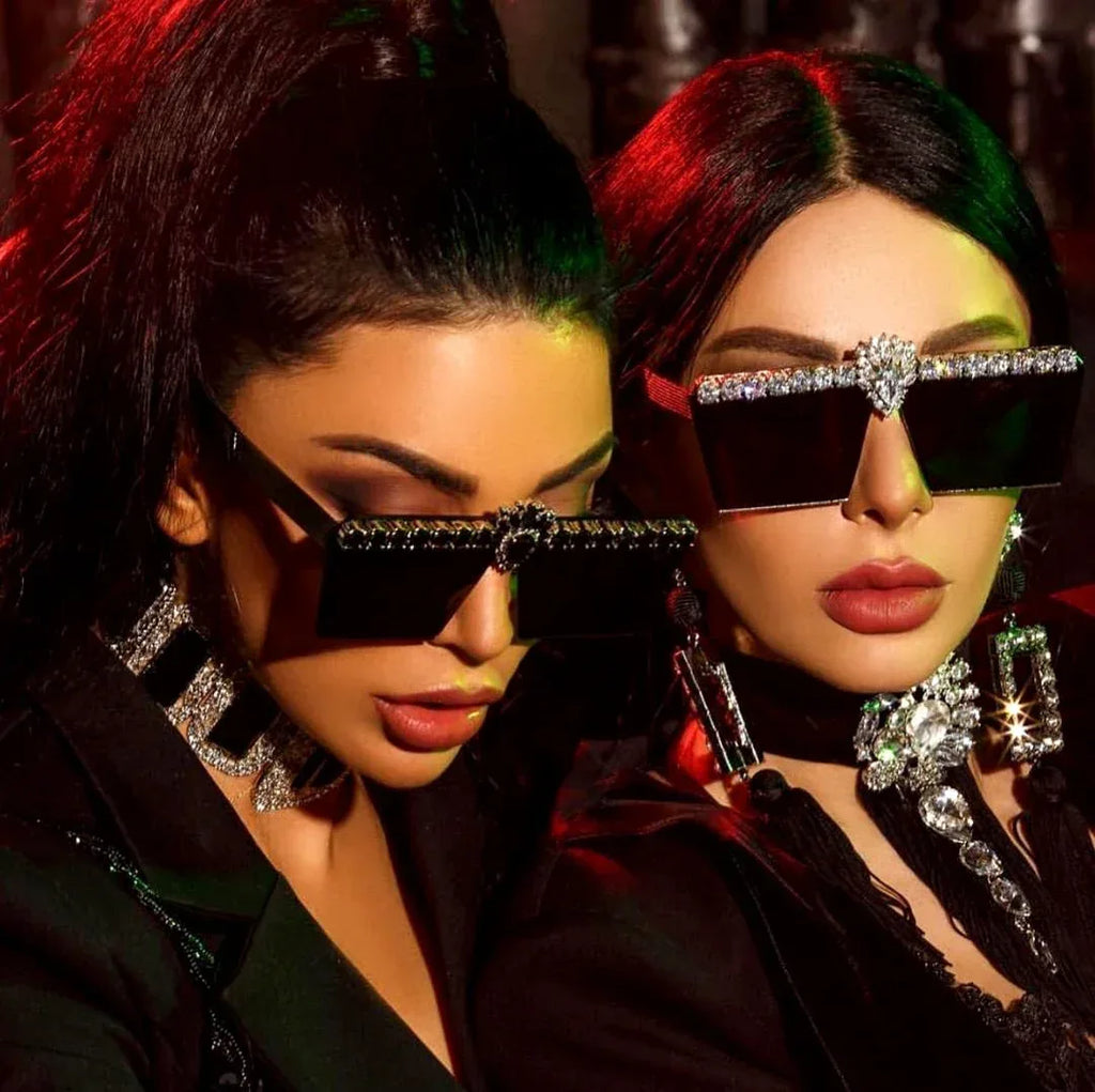 Ladies Fashion Square Sunglasses - Viexta