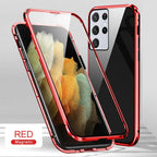 s23ultra-double-sided-glass-magnetic-king-phone-case - Viexta