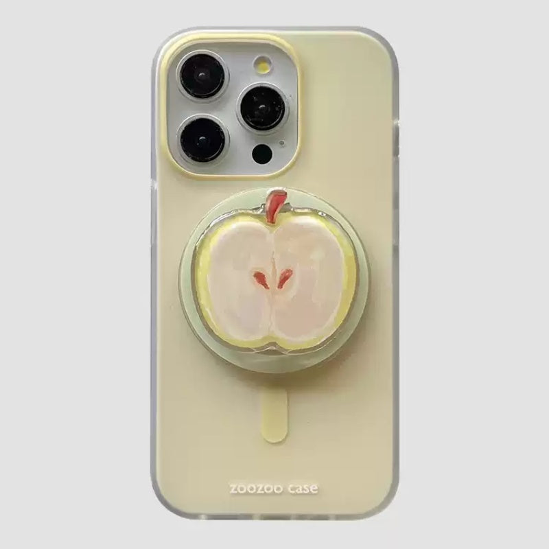 Solid Color Magnetic iPhone Case