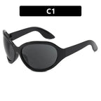 Large Rim Exaggerated Internet-famous Sunglasses - Viexta