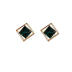 fashion-temperament-rhombus-zircon-stud-earrings - Viexta