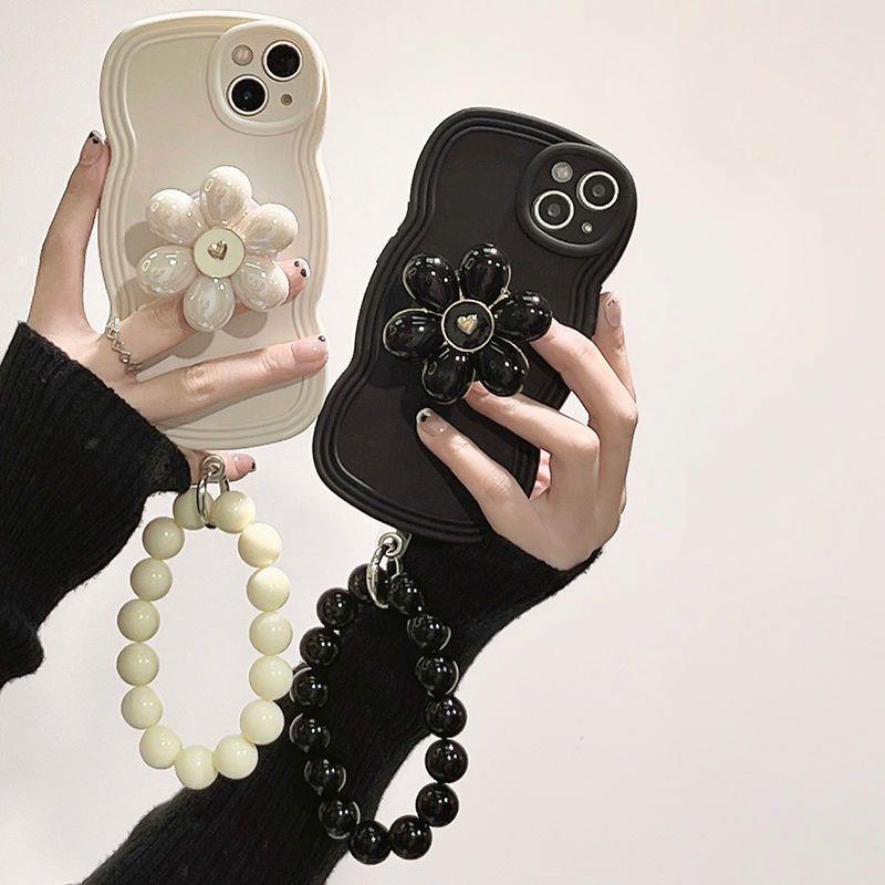 Ladies Temperament Flower Stand iPhone Case - Viexta