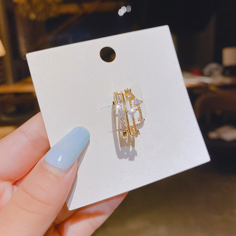 18k Micro-set Zircon Ring