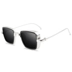 Retro Fat Edge Square Trendy Sunglasses - Viexta