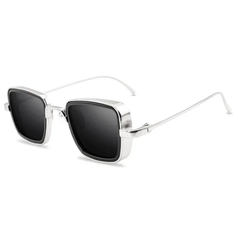 Retro Fat Edge Square Trendy Sunglasses - Viexta