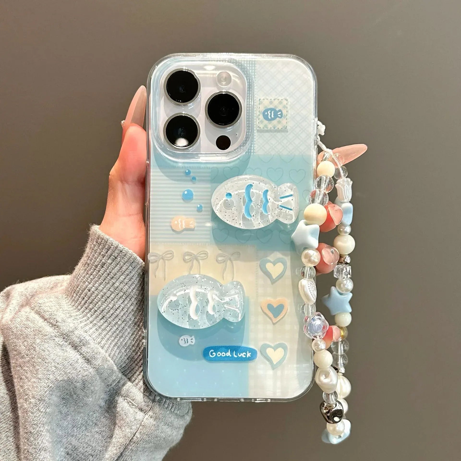 Single Layer Three-dimensional Fish iPhone Case - Viexta