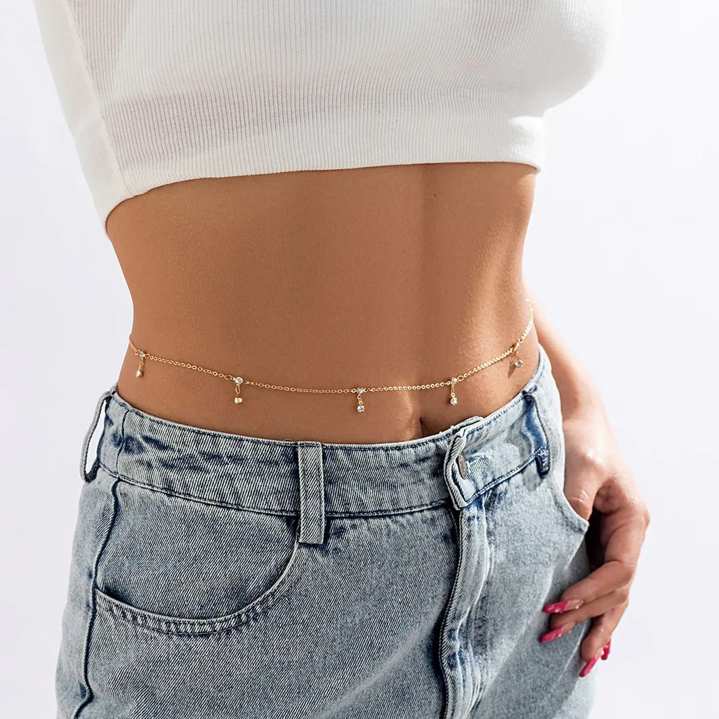 Graceful Zirconic Neckpiece/Anklet - Viexta